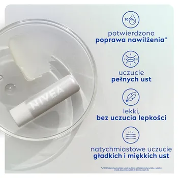 Nivea Hyaluron Lip Moisture Plus, nawilżający balsam do ust, 5,2 g