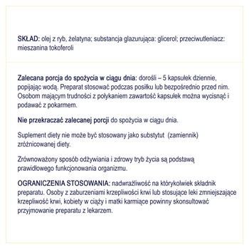 Naturell Omega-3, kapsułki, 120 szt.