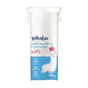 Pikabu Baby Care, płatki dla dzieci i niemowląt Soft, 60 szt.
