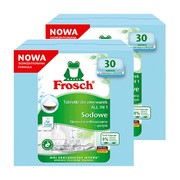Zestaw 2 x Frosch, sodowe tabletki do zmywarek, 30 szt.