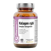 Kolagen rybi Complex Collagenium, Clean label Pharmovit, kapsułki, 60 szt.