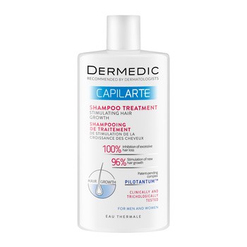 Dermedic Capilarte, kuracja stymulująca wzrost włosów, szampon, 300 ml