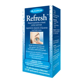 Refresh, krople do oczu, sztuczne łzy, 15 ml