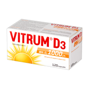 Vitrum D3 1000 j.m., kapsułki, 120 szt.