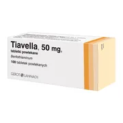 Tiavella, 50 mg, tabletki powlekane, 100 szt.