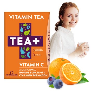 Vitabiotics Tea + Vitamin C, torebki, 14 szt.