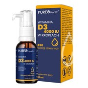Pureo Health Witamina D3 4000 IU, krople, 30 ml