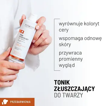 Sylveco Dermo Przebarwienia, tonik złuszczający do twarzy, 200 ml