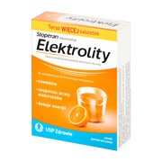 Elektrolity, proszek, smak pomarańczowy, 7 saszetek