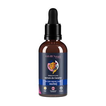 Gift of Nature by VisPlantis, prebiotyczne serum do twarzy do cery suchej, 30 ml