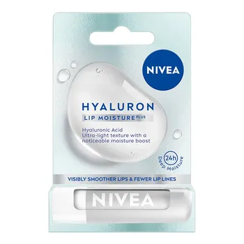 Nivea Hyaluron Lip Moisture Plus, nawilżający balsam do ust, 5,2 g
