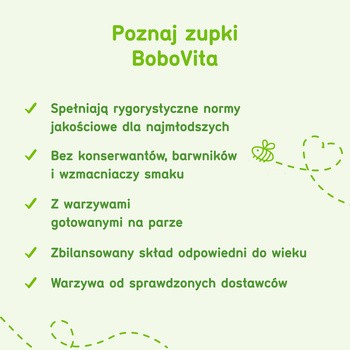 BoboVita, zupka, warzywna z cielęciną, 190 g