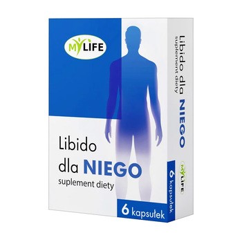 MyLife Libido dla Niego, kapsułki, 6 szt.