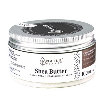 Natur Planet, Masło Shea, nierafinowane, 100 ml