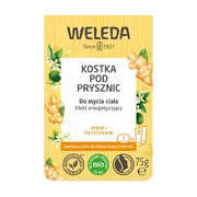 Weleda, kostka pod prysznic, Imbir + Petitgrain, mydło, 75 g