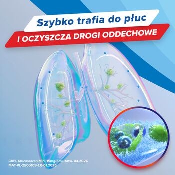 Zestaw 3x Mucosolvan Mini, 15 mg/5 ml, syrop, 100 ml