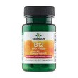 Swanson Witamina B12 1000 mcg z kwasem foliowym, tabletki podjęzykowe, 60 szt.