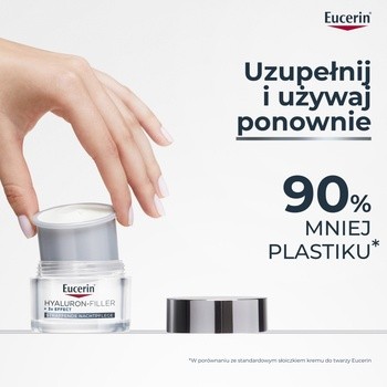 Eucerin Hyaluron Filler, krem na noc przeciwzmarszczkowy, refill, 50 ml