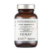 KENAY Mega Natural, ekstrakt z pestek winogron, kapsułki, 60 szt.