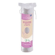 Silver Care, ekologiczne, bawełniane płatki kosmetyczne 100% BIO, 80 szt.