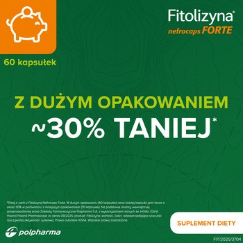 Fitolizyna nefrocaps FORTE, kapsułki, 60 szt.