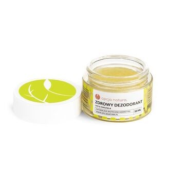 Opcja Natura, dezodorant, Len & Paczula, 50 ml