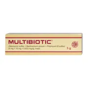Multibiotic, (5 mg + 10 mg + 0,833 mg)/g, maść, 3 g