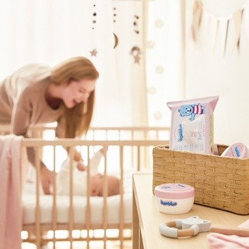 Bambino, chusteczki emolientowe 3w1 hipoalergiczne, 2 x 57 szt.