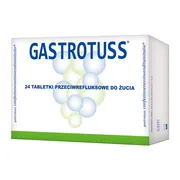 Gastrotuss, tabletki do żucia na refluks, 24 szt.