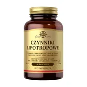 Solgar Czynniki Lipotropowe, tabletki, 50 szt.