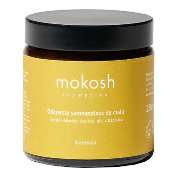 Mokosh, odżywczy samoopalacz do ciała Marakuja, krem, 120 ml
