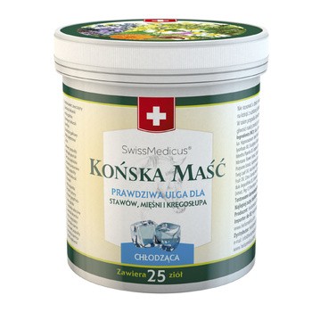 SwissMedicus, szwajcarska maść końska, chłodząca, 500 ml