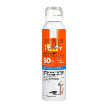 La Roche-Posay Anthelios Dermo-Pediatrics, ochronny spray do ciała i twarzy dla dzieci SPF 50+, 125ml