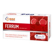 DOZ Product Ferrum, tabletki powlekane, 30 szt.