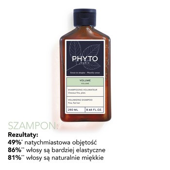 Zestaw Phyto Volume, szampon zwiększający objętość, 250 ml + spray zwiększający objętość, 150 ml