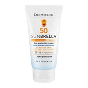 Dermedic Sunbrella, krem ochronny SPF 50 do twarzy, od 1. miesiąca życia, 50 ml