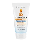 Dermedic Sunbrella, krem ochronny SPF 50 do twarzy, od 1. miesiąca życia, 50 ml