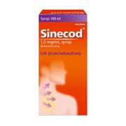 Sinecod, 1,5 mg/ml, syrop, 100 ml