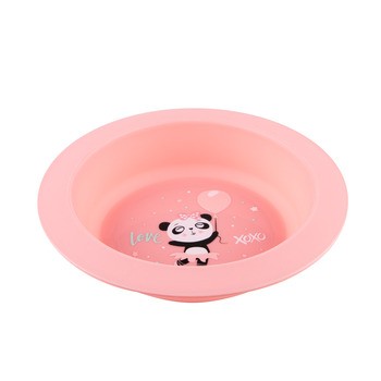 Canpol babies, zestaw naczyń 2 elementy, EXOTIC ANIMALS, różowy, 1 szt.