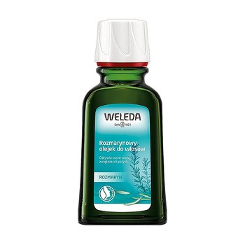 Weleda, odżywczy olejek do włosów, rozmarynowy, 50 ml