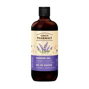 Green Pharmacy, żel pod prysznic, lawenda i olej lniany, 500 ml