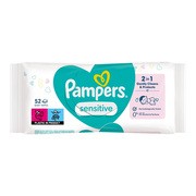 Pampers Sensitive, chusteczki nawilżane, 52 szt.