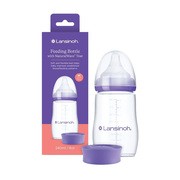Lansinoh, butelka ze smoczkiem Natural Wave, rozmiar M, 240 ml