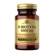 Solgar D-Biotyna 1000 µg, kapsułki, 50 szt.