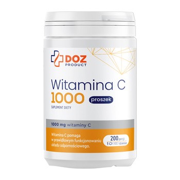 DOZ Product Witamina C 1000, proszek, 200 g