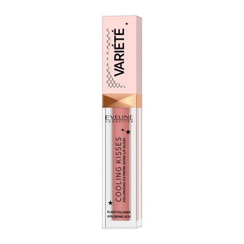 Eveline Cosmetics Variété, błyszczyk zwiększający objętość ust z efektem chłodzącym, nr 03, 6,8 ml