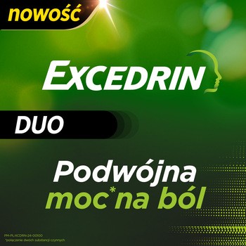 Excedrin Duo, 200 mg + 500 mg, tabletki powlekane, 20 szt.