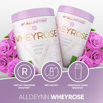 Allnutrition, ALLDEYNN WheyRose, cookie with cookies, proszek, 500 g