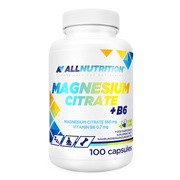 Allnutrition Magnesium Citrate + B6, kapsułki, 100 szt.