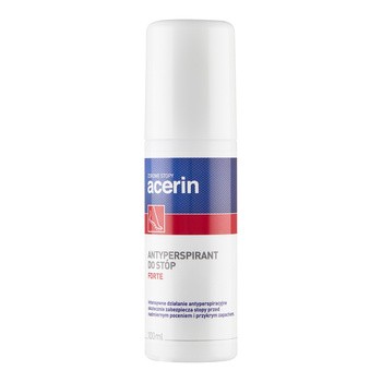 Acerin Zdrowe Stopy, Antyperspirant Forte, dezodorant do stóp, 100 ml
